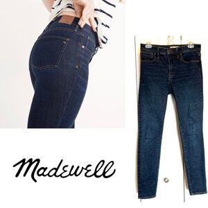 Madewell 9” Mid-Rise Skinny Jeans Size 27
